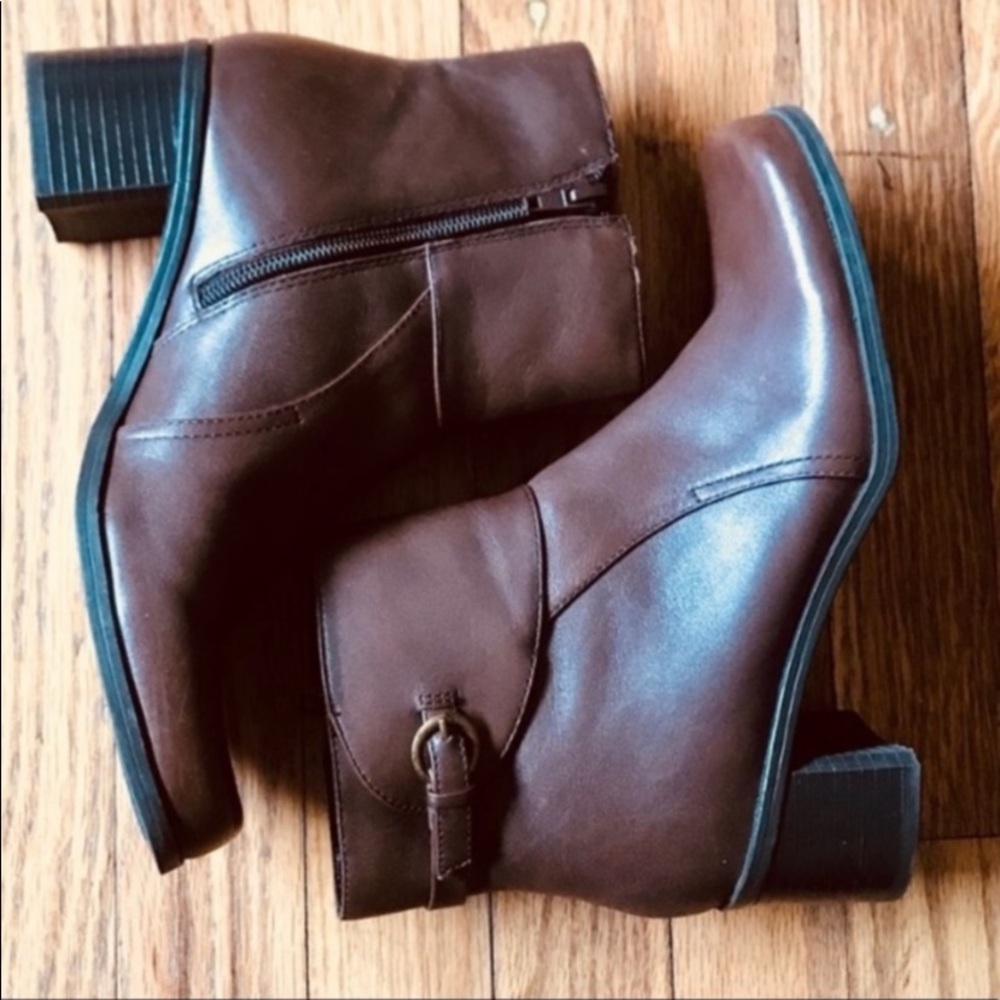Croft and Barrow Brown Ankle Boot